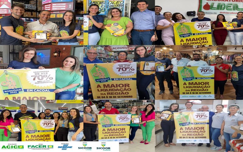 ACIC e SEBRAE visitam empresas participantes Liquida Rondônia Cacoal