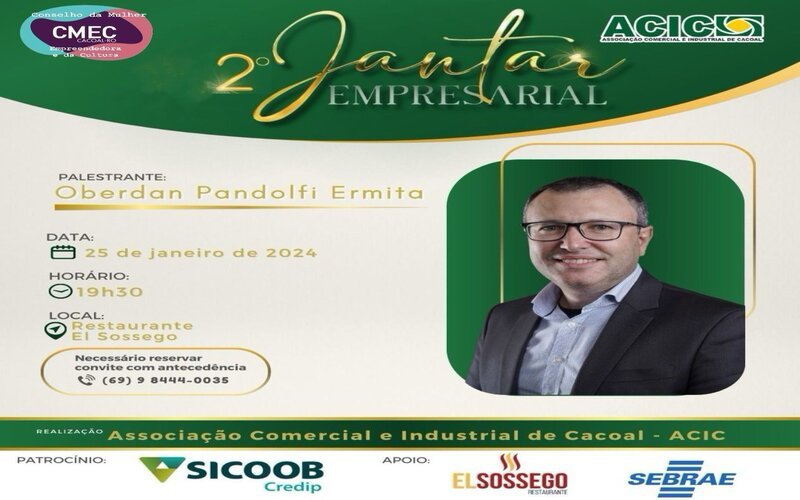 VEM AI 2° JANTAR EMPRESARIAL