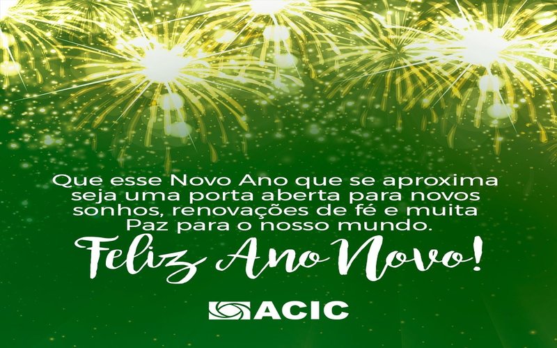 FELIZ ANO NOVO!