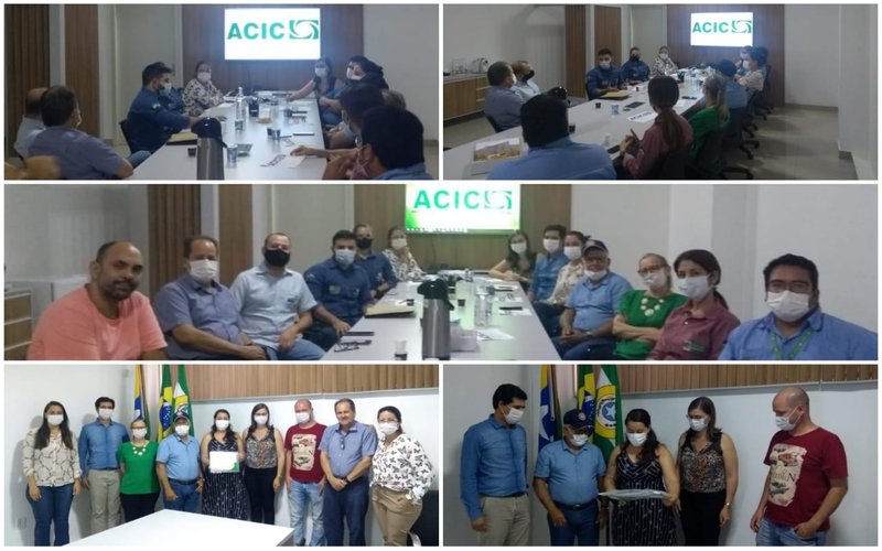 Reunião da diretoria ACIC direciona ações para fortalecimento da indústria e do comércio Cacoalense.