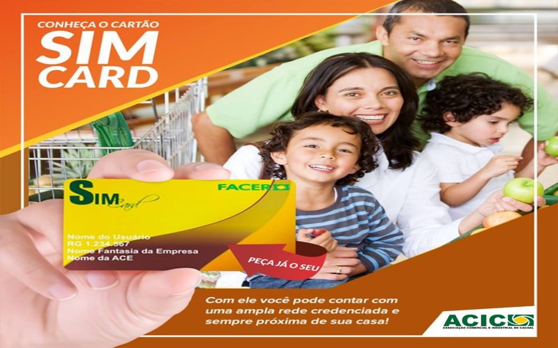Conheça o cartão Sim Card